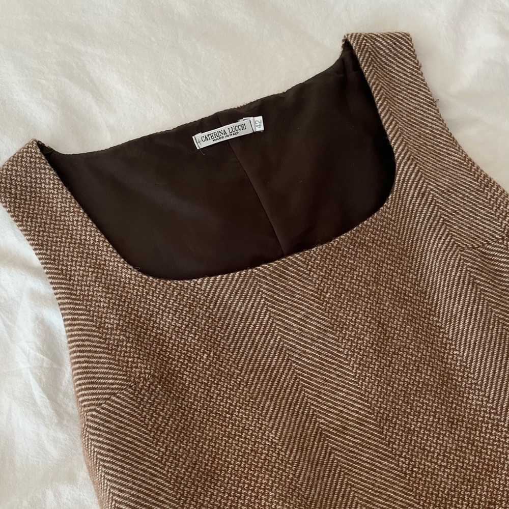 Caterina Lucchi Tweed Mini Dress